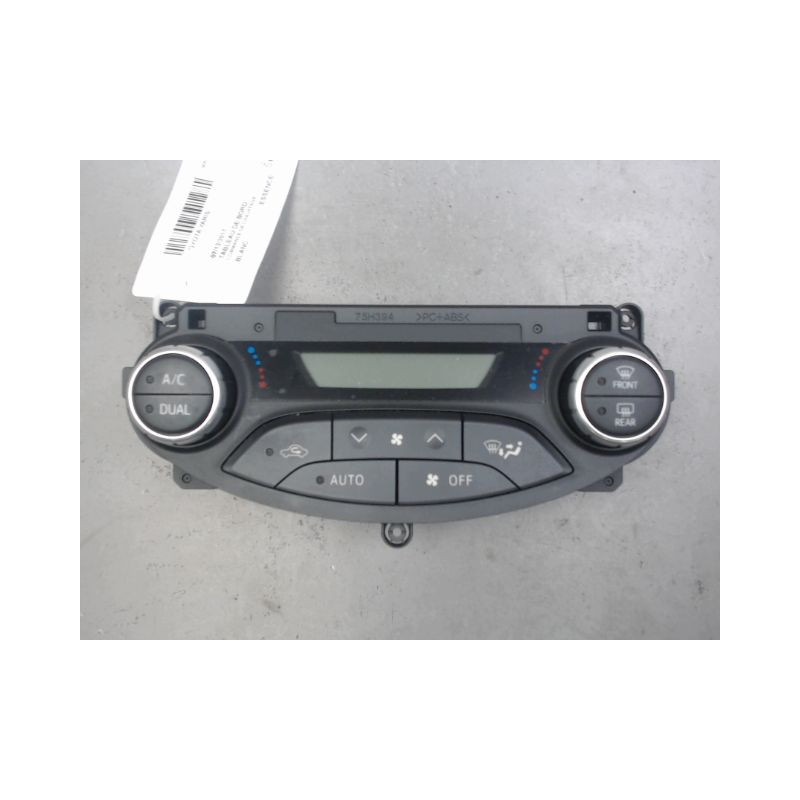 COMMANDE DE CHAUFFAGE TOYOTA YARIS