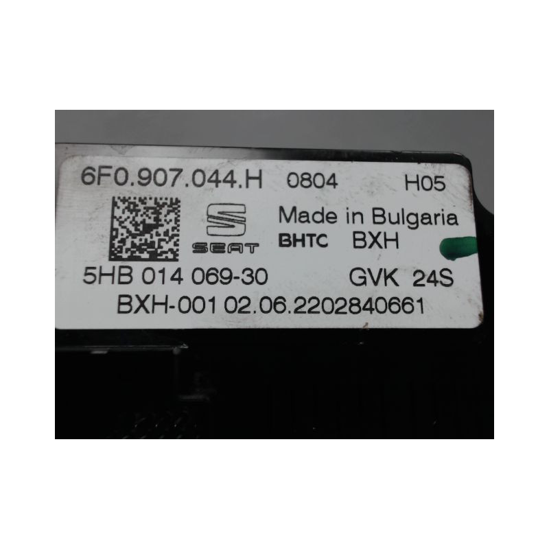 COMMANDE DE CHAUFFAGE SEAT IBIZA