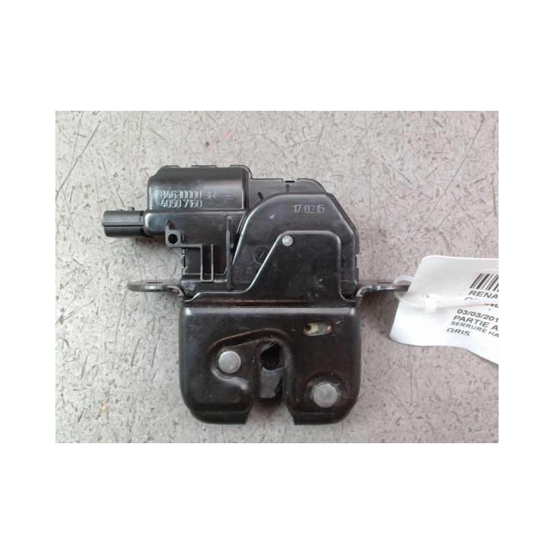 SERRURE HAYON  RENAULT GRAND SCENIC MONOSP. III Phase 2 LONG 2011-2013