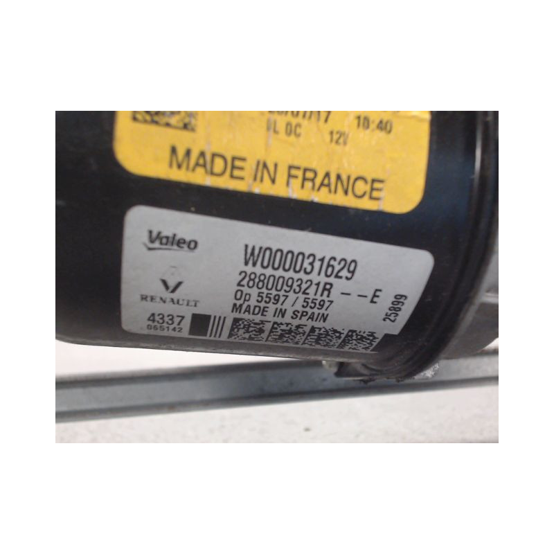 MECANISME ESSUIE-GLACE AVANT DACIA SANDERO