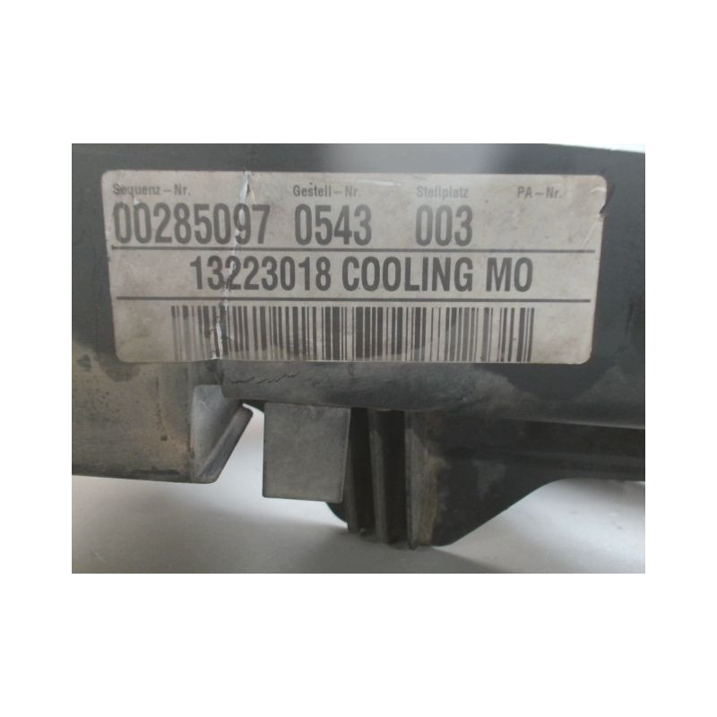 MOTEUR VENTILATEUR RADIATEUR OPEL INSIGNIA