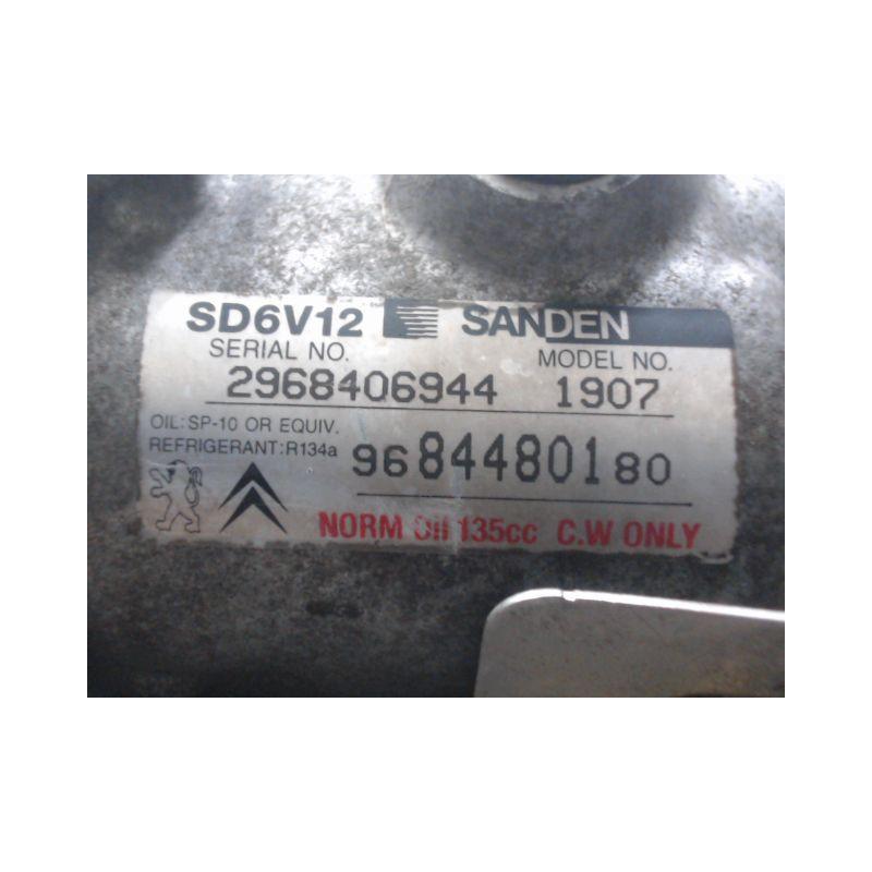 COMPRESSEUR AIR CONDITIONNE PEUGEOT 206+ 2009-