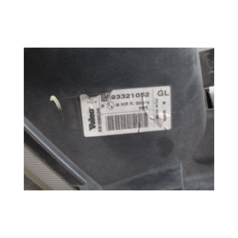 PHARE GAUCHE OPEL MERIVA