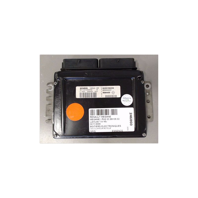 CALCULATEUR MOTEUR RENAULT MEGANE I PH2 99-02