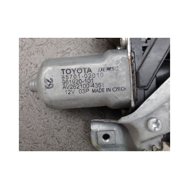MECANISME LEVE-GLACE ARRIERE GAUCHE TOYOTA AURIS