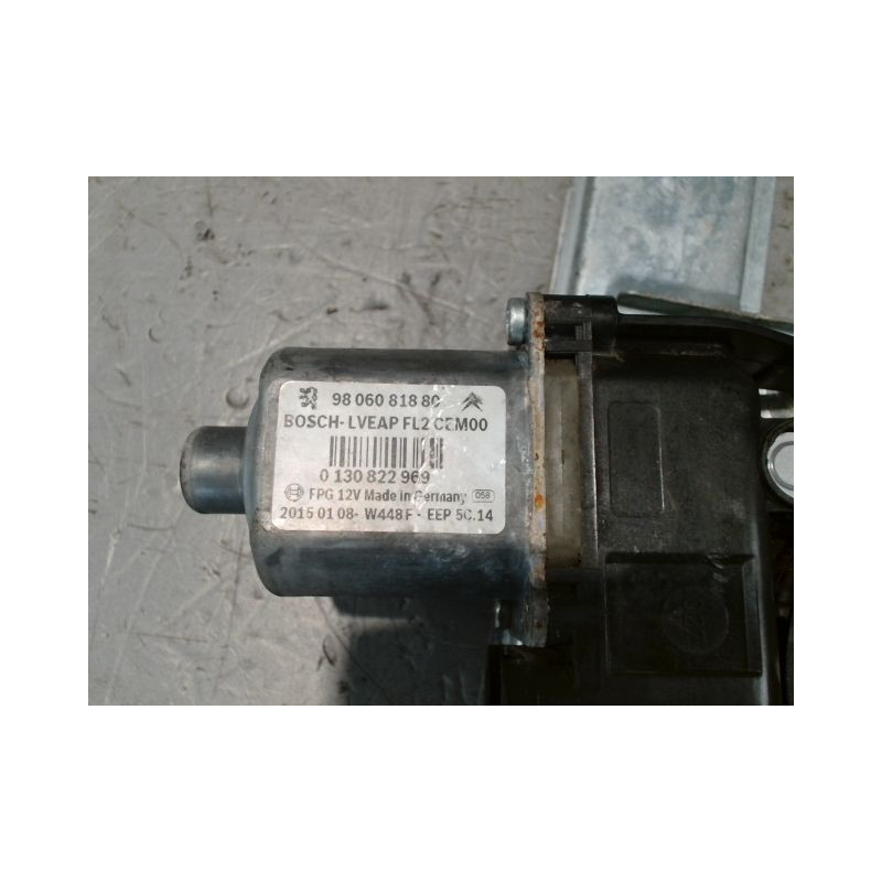 MECANISME+MOTEUR LEVE-GLACE AVANT GAUCHE PEUGEOT 208