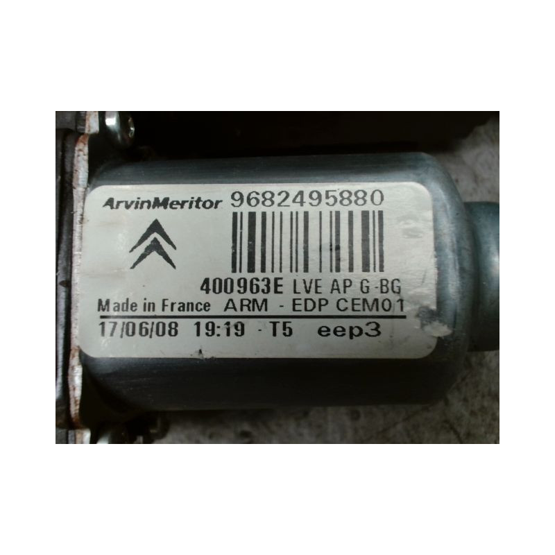 MECANISME+MOTEUR LEVE-GLACE AVANT GAUCHE CITROEN C4 PICASSO