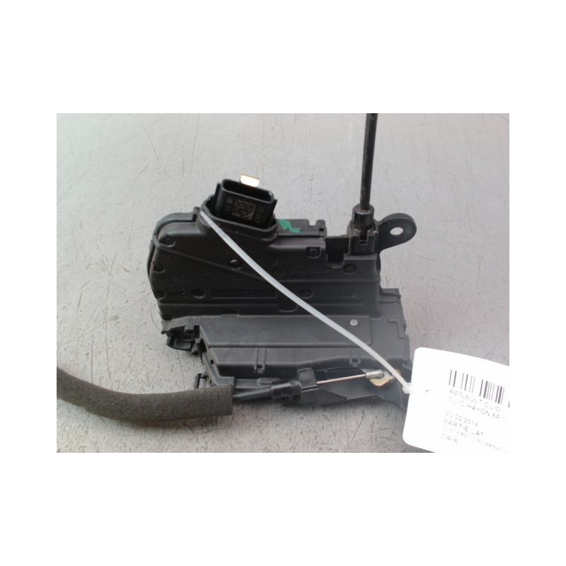 SYSTEME CONDAMNATION ARRIERE DROIT RENAULT CLIO IV Phase 1 2012-...