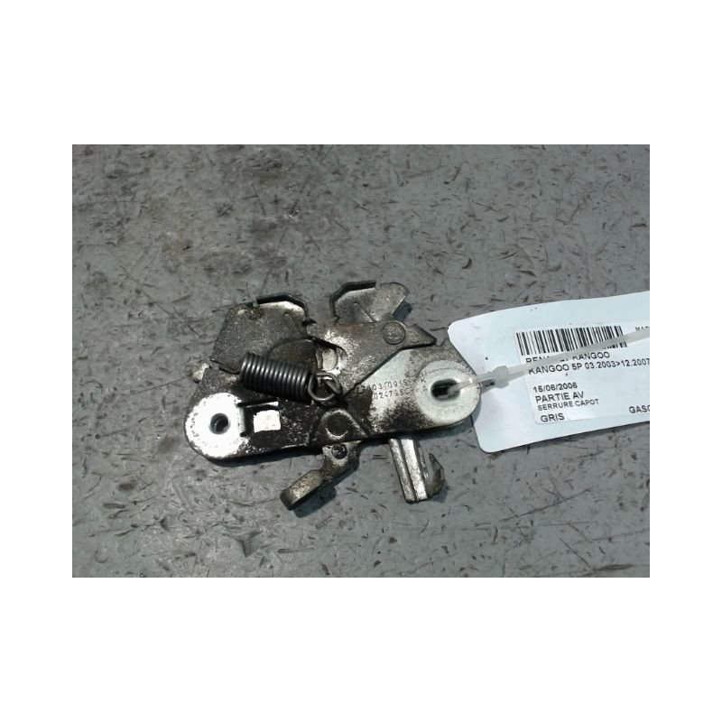 SERRURE CAPOT RENAULT KANGOO 2003-2007
