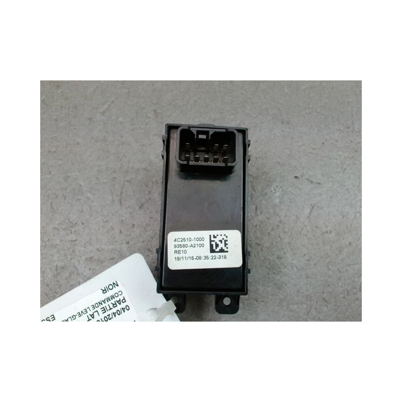 COMMANDE LEVE-GLACE PORTE ARG KIA PRO CEE D II Phase 1 2013-...