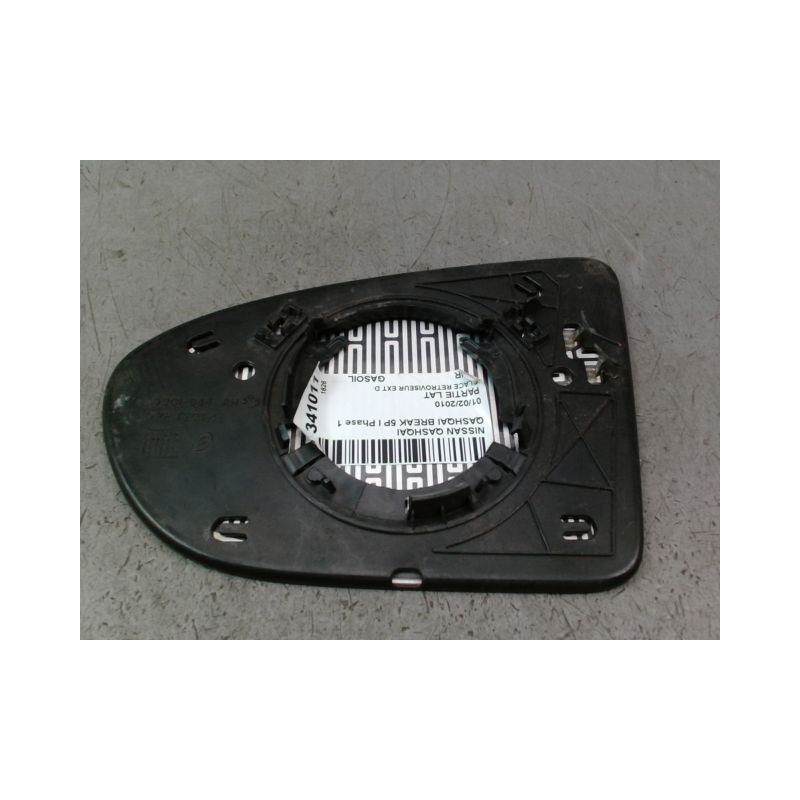 GLACE RETROVISEUR EXT D NISSAN QASHQAI BREAK I Phase 1 2007-2010
