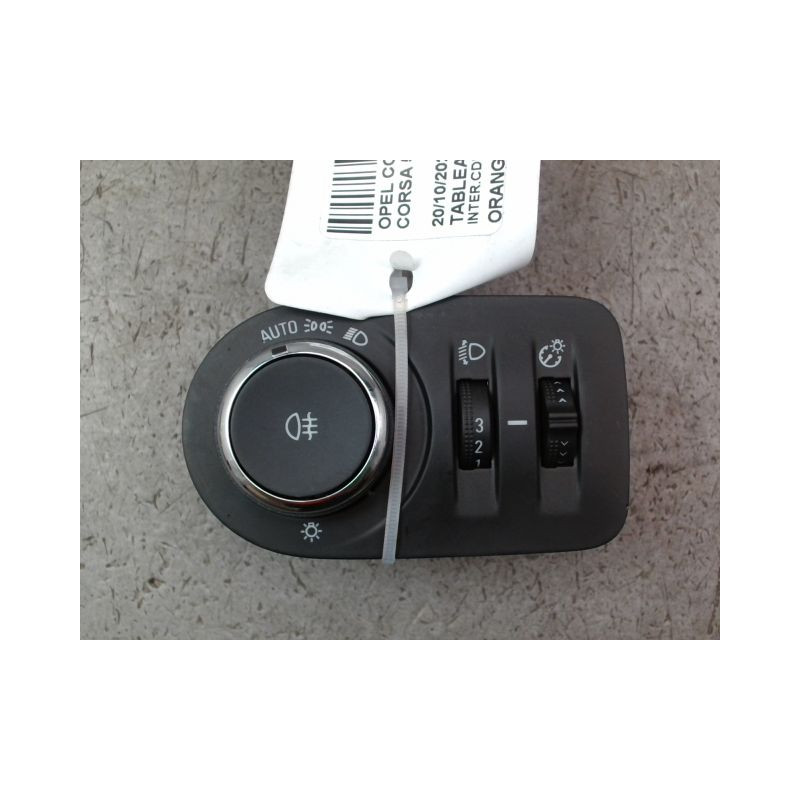 INTERIEUR COMMANDE PHARES OPEL CORSA 2010-