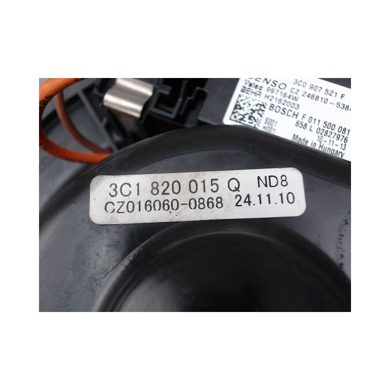 MOTEUR VENTILATEUR CHAUFFAGE VOLKSWAGEN GOLF