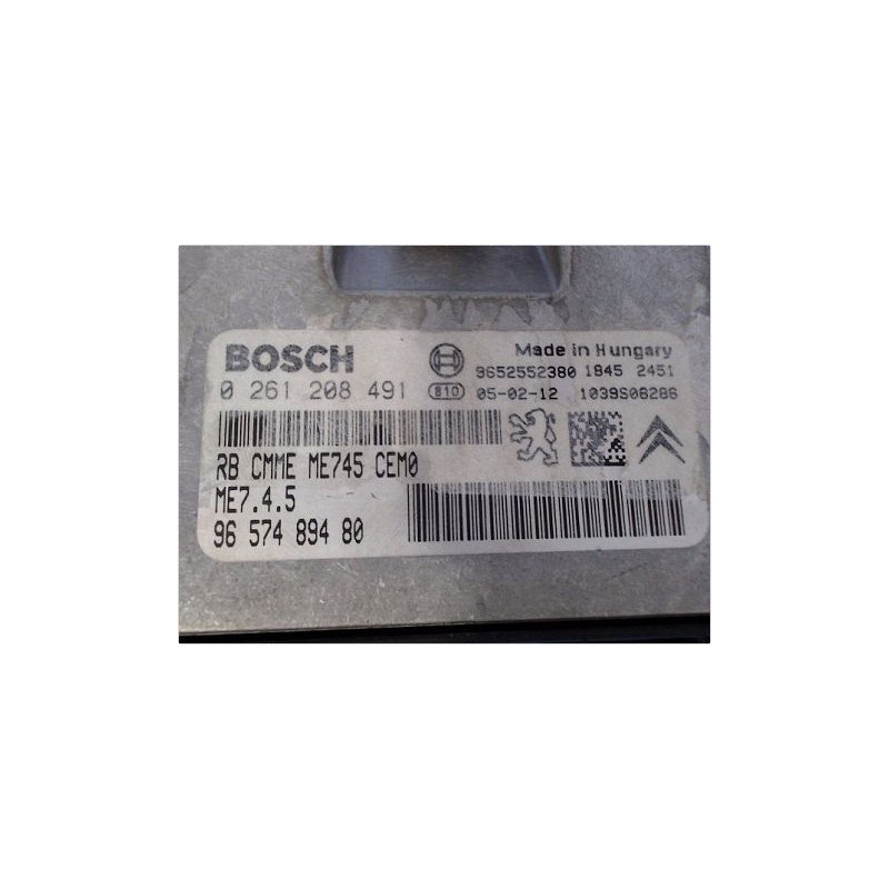 CALCULATEUR MOTEUR CITROEN C4 04-08