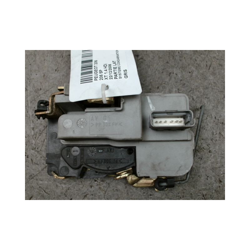 SYSTEME CONDAMNATION AVANT GAUCHE PEUGEOT 206 5P