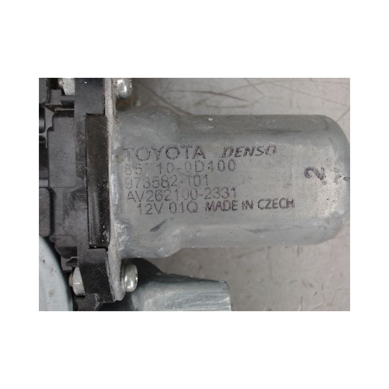MECANISME LEVE-GLACE AVANT DROIT TOYOTA AURIS