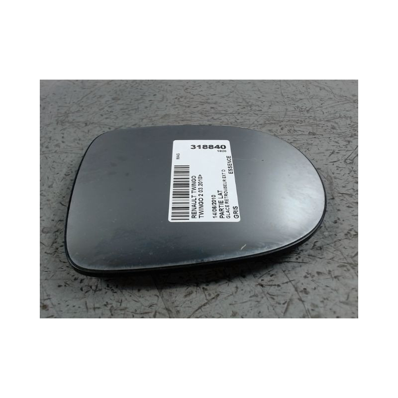 GLACE RETROVISEUR EXT D RENAULT TWINGO 2 2010-