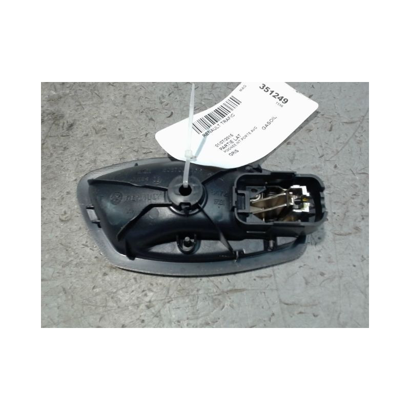 POIGNEE INTERIEURE PORTE AVANT GAUCHE RENAULT TRAFIC