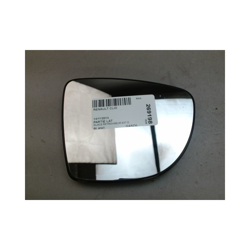 GLACE RETROVISEUR EXT D RENAULT CLIO