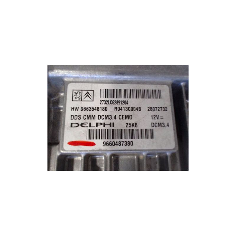 CALCULATEUR MOTEUR CITROEN C4 04-08