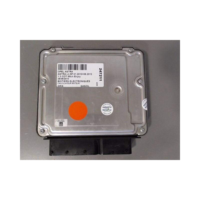 CALCULATEUR MOTEUR OPEL ASTRA (J) 2010-2012
