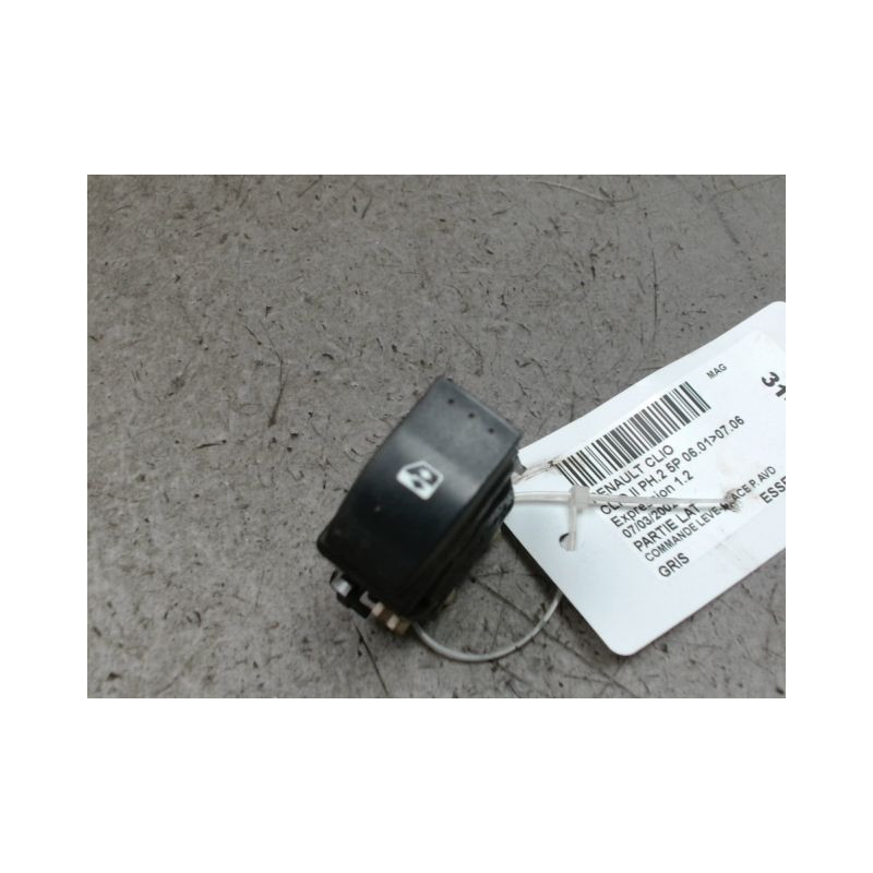 COMMANDE LEVE-GLACE PORTE AVD RENAULT CLIO II PH.2 01-06