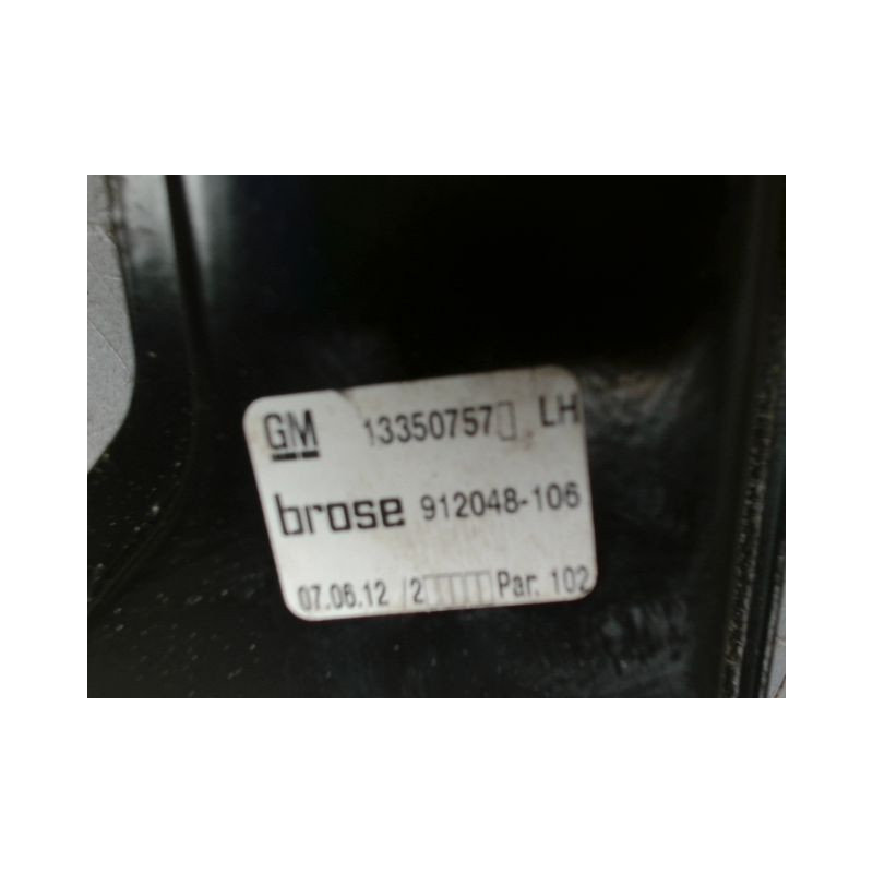 MECANISME+MOTEUR LEVE-GLACE AVANT GAUCHE OPEL ASTRA