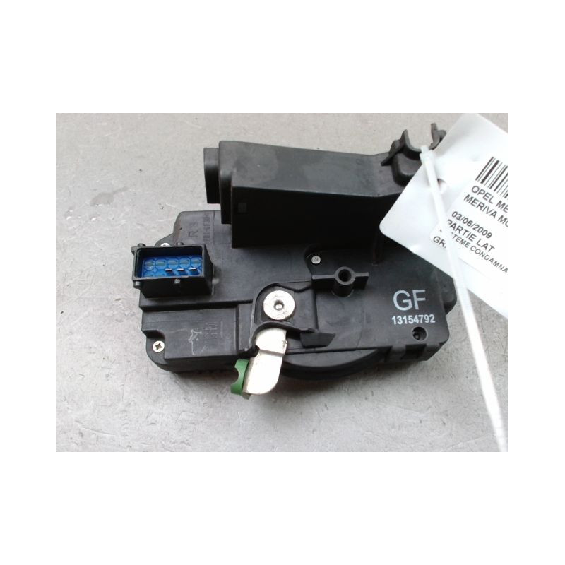 SYSTEME CONDAMNATION AVANT DROIT OPEL MERIVA MONOSP. I Phase 2 (A) 2006-2010
