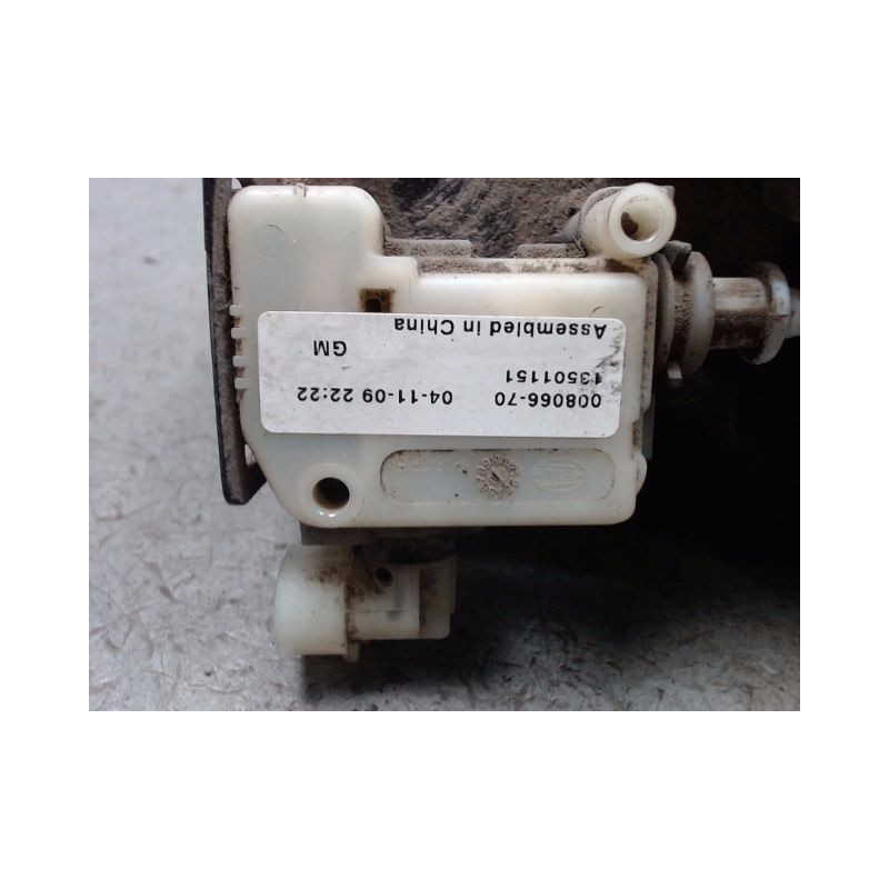 VOLET DE TRAPPE CARBURANT CHEVROLET CRUZE