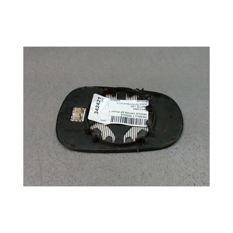 GLACE RETROVISEUR EXT D RENAULT MODUS Phase 1 2004-2007