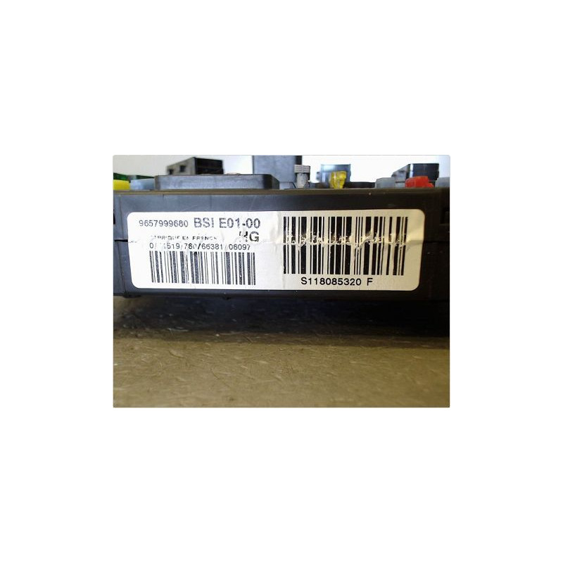 BOITIER GESTION HABITACLE PEUGEOT 206