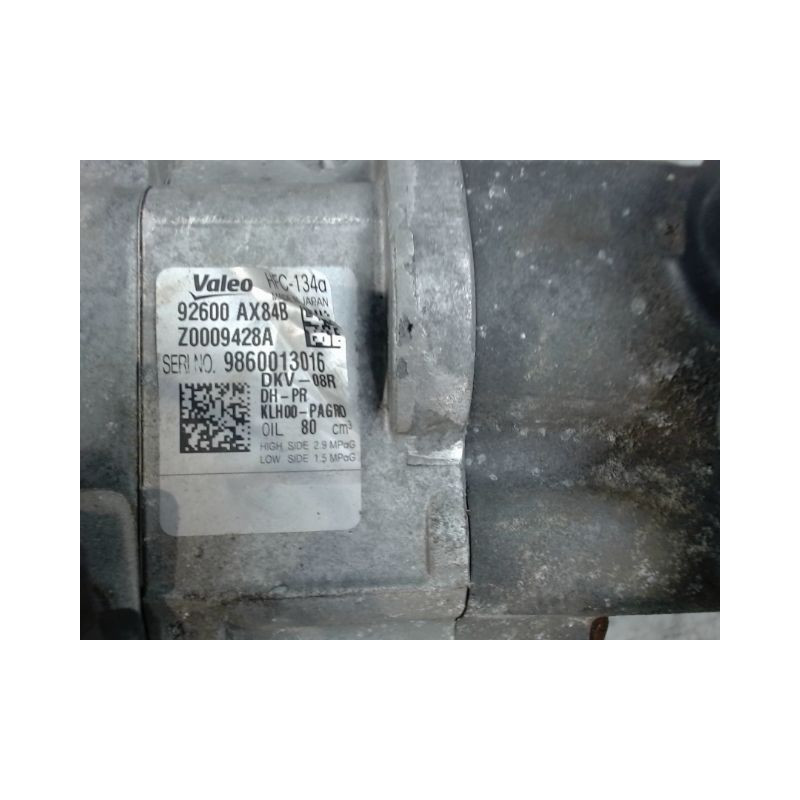 COMPRESSEUR AIR CONDITIONNE NISSAN NOTE