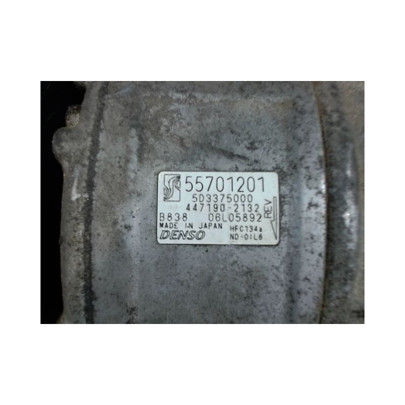 COMPRESSEUR AIR CONDITIONNE FIAT BRAVO 2007-