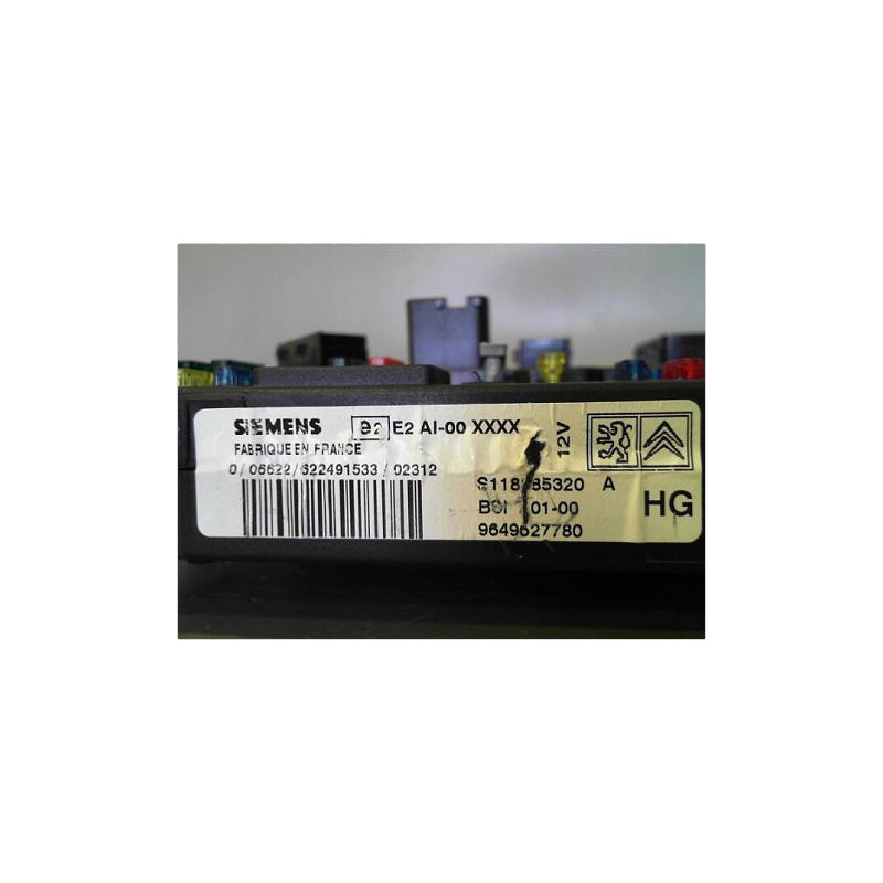 BOITIER GESTION HABITACLE CITROEN XSARA PICASSO 99-10