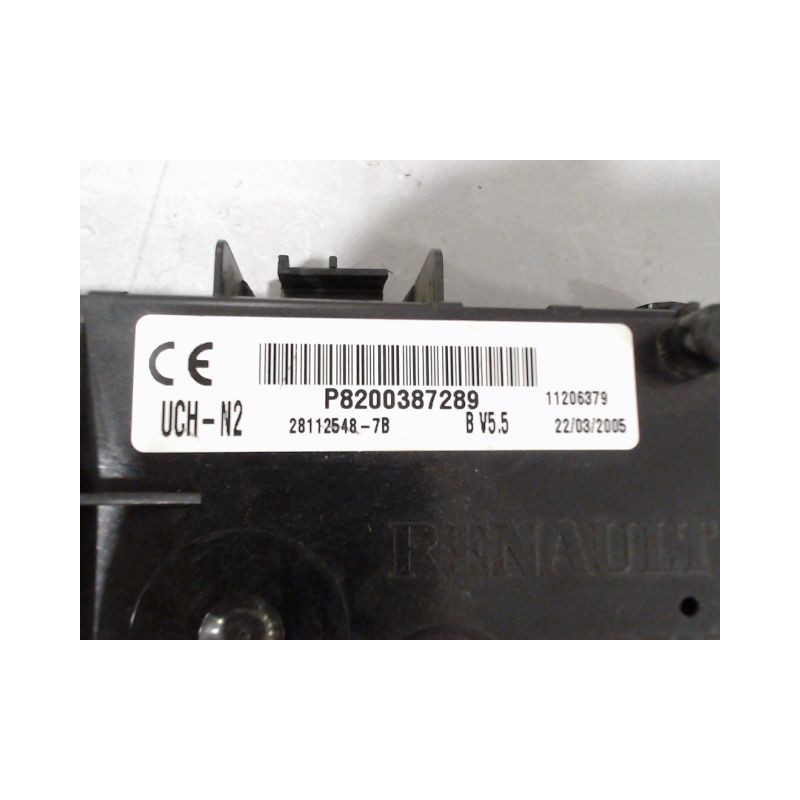 BOITIER GESTION HABITACLE RENAULT CLIO
