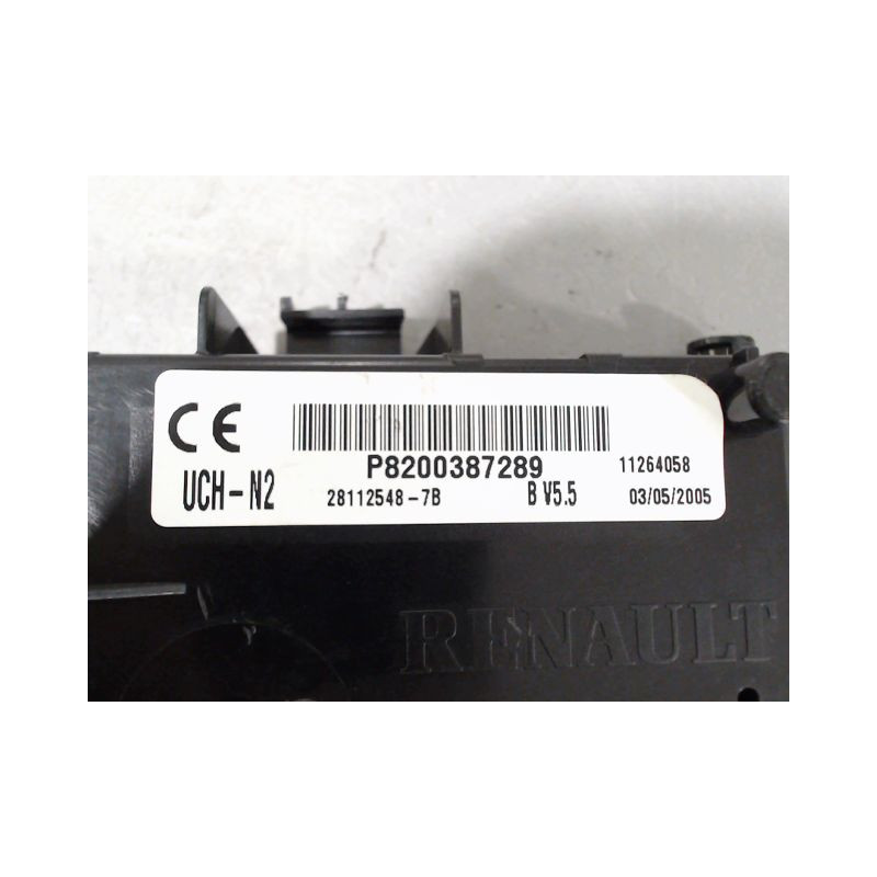 BOITIER GESTION HABITACLE RENAULT CLIO