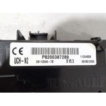 BOITIER GESTION HABITACLE RENAULT CLIO