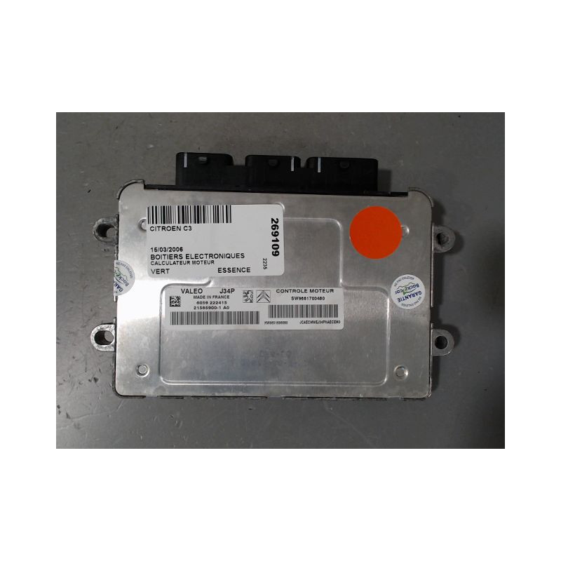 CALCULATEUR MOTEUR CITROEN C3