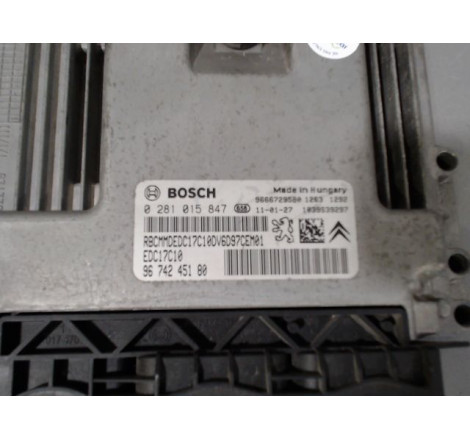 CALCULATEUR MOTEUR CITROEN C3