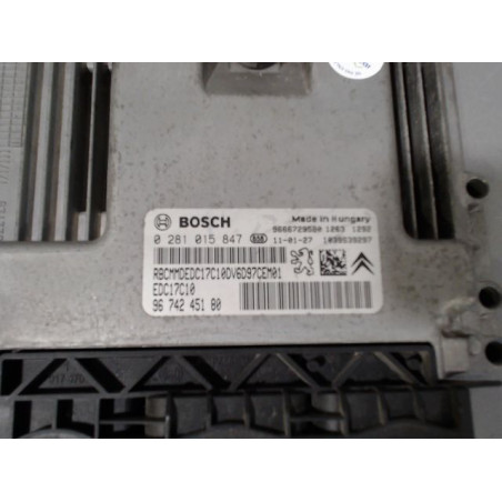 CALCULATEUR MOTEUR CITROEN C3