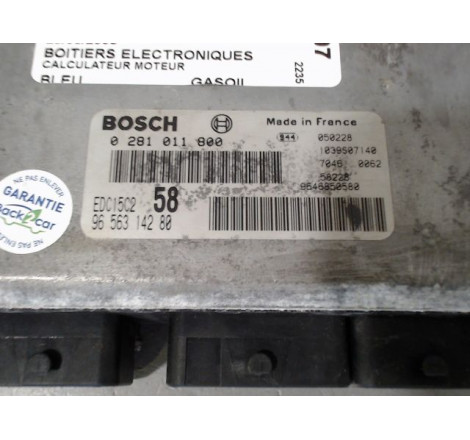 CALCULATEUR MOTEUR PEUGEOT 807