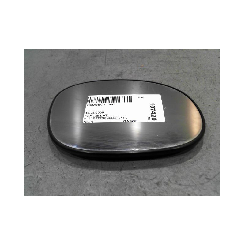 GLACE RETROVISEUR EXT D PEUGEOT 1007