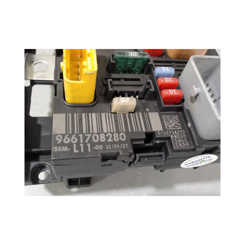 BOITE A FUSIBLES PEUGEOT 307 2005-2007