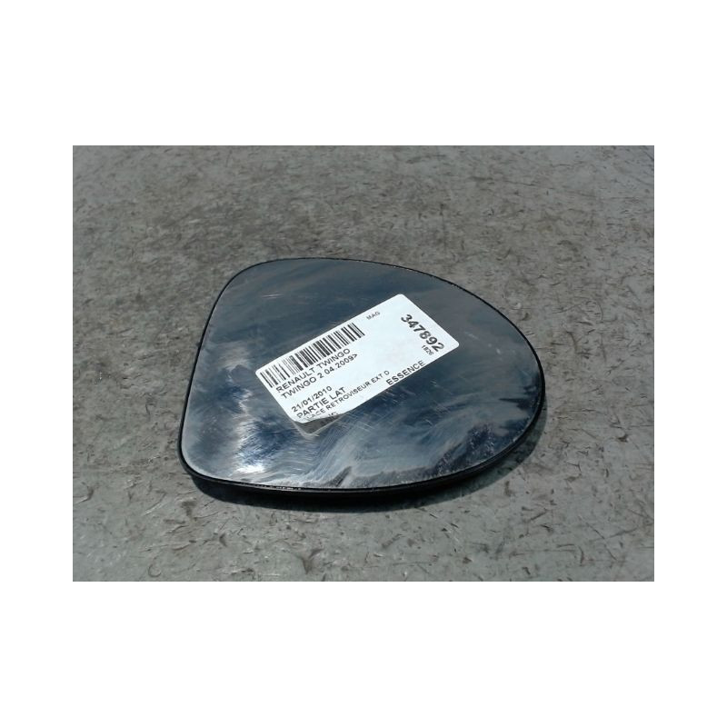 GLACE RETROVISEUR EXT D RENAULT TWINGO 2 2009-