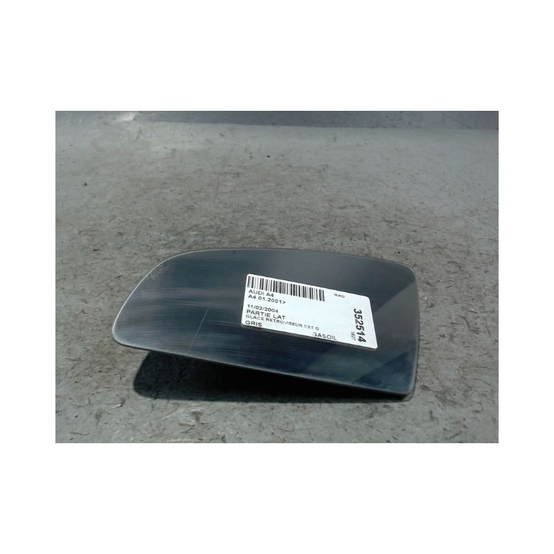 GLACE RETROVISEUR EXT G AUDI A4 2001-