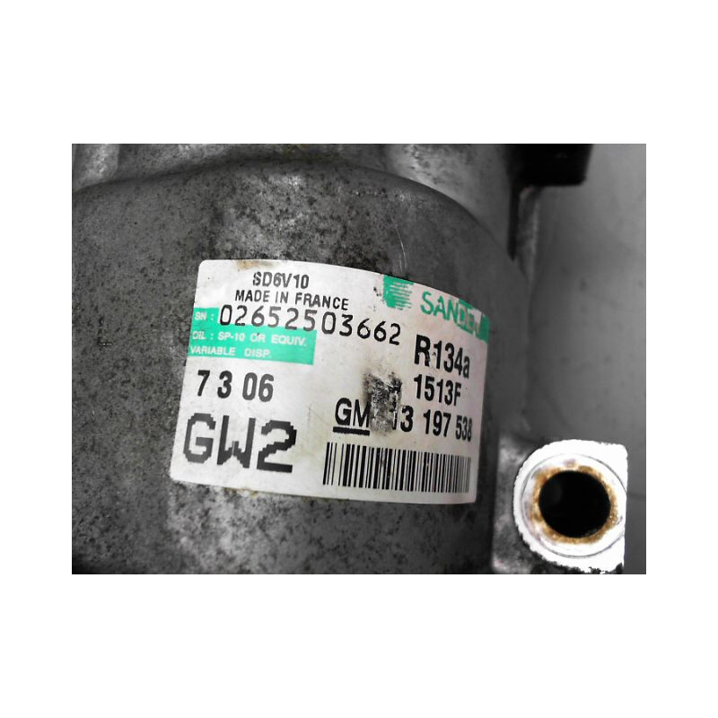 COMPRESSEUR AIR CONDITIONNE OPEL MERIVA