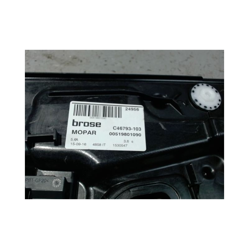 MECANISME+MOTEUR LEVE-GLACE ARRIERE GAUCHE JEEP RENEGADE