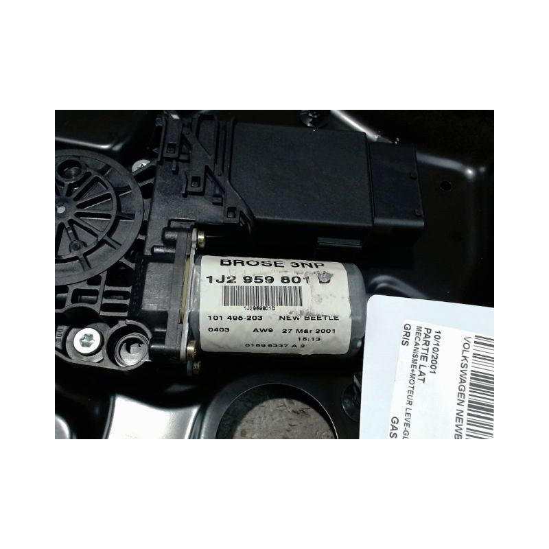 MECANISME+MOTEUR LEVE-GLACE AVANT DROIT VOLKSWAGEN NEWBEETLE
