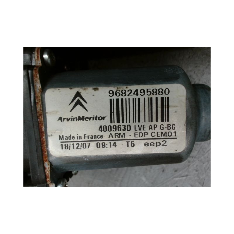 MECANISME+MOTEUR LEVE-GLACE AVANT GAUCHE CITROEN C4 PICASSO
