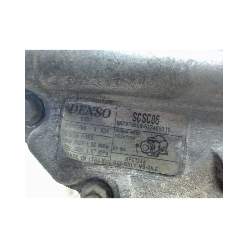COMPRESSEUR AIR CONDITIONNE FORD KA 2008-